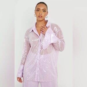 ✨Sequin Cuff Top✨